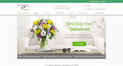 Desktop Screenshot of lawrenceflorist.net