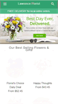 Mobile Screenshot of lawrenceflorist.net